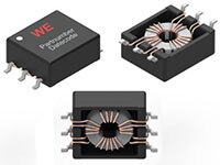Wurth Electronics 的 WE-PSPA 系列推挽式和栅极驱动变压器图片