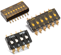 Image of Wurth Electronics' WS-DISV SMT DIP Switches