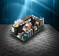 Image of XP Powers' CCB200 Series Ultra-Efficient AC-DC Power Supplies