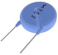 Image of YAGEO's General Purpose High Voltage Ceramic Disc Capacitors - CGP Series