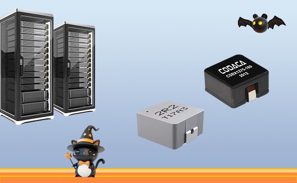 Image of CODACA's High Saturation, High Performance Power Inductors for Data Center