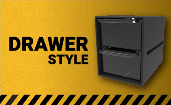 Image of DINStorage's 2 Drawer Accessory Storage