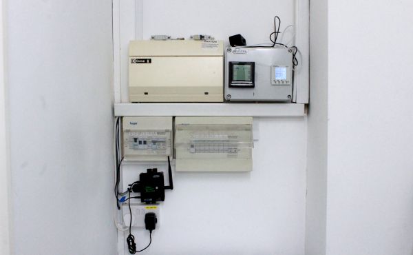 Image of Devtank's Energy Meters Connected to a Sensor