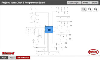 Image of IDT's VersaClock 5 Programmer Board Reference Design