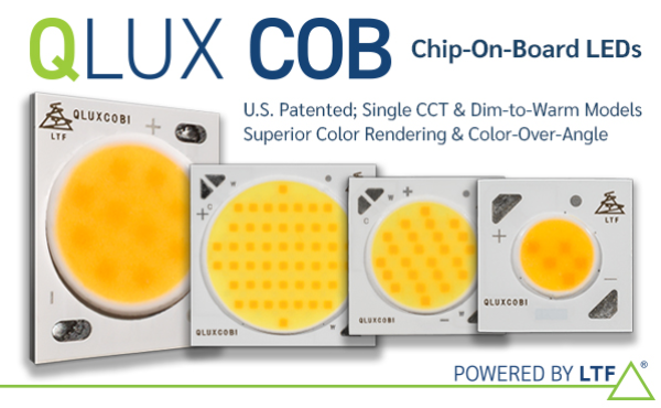 Image of LTF Technology's QLUX COB (Chip-on-Board) LED Series