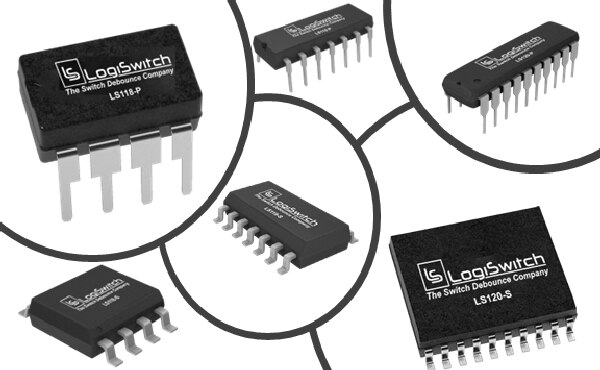 Image of LogiSwitch's LS100 - Switch Debounce ICs