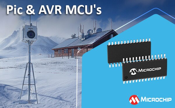Image of Microchip's PIC® & AVR® MCUs