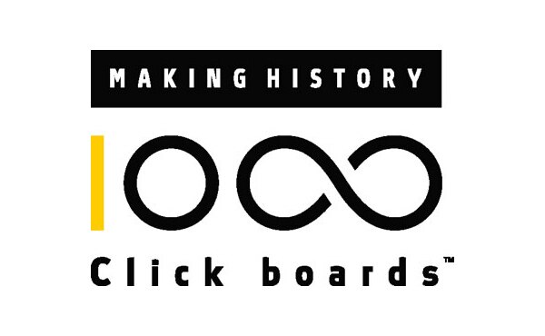 Image of Mikroelektronika's Click Boards Milestone Banner