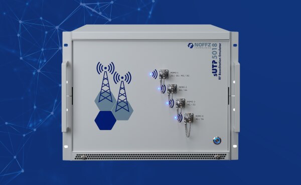 NOFFZ Base Station Emulator sUTP 5018 – Versatile private mobile network emulator from 2G to 5G