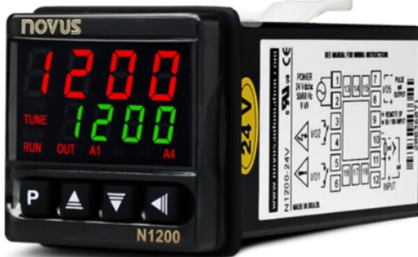 Image of NOVUS Automation's N1200 Process Controller