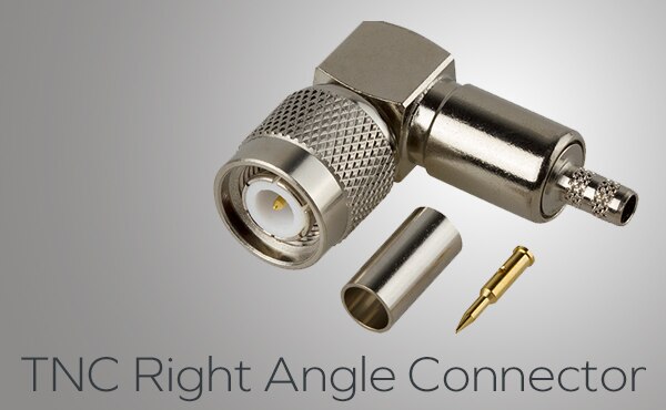 Image of RF Industries' TNC Right Angle Connector