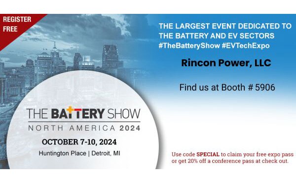 The Battery Show North America 2024