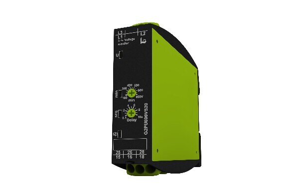 Image of TELE Controls' G2PU690VS20 - Up to 690V AC Phase & Voltage Monitoring