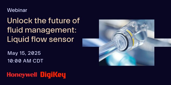 image of Unlock the future of fluid management: Liquid flow sensor webinar