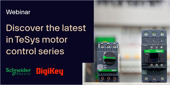 image of Discover the latest in TeSys motor control series webinar