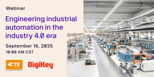 image of TE-Connectivity Engineering industrial automation in the industry 4.0 era webinar