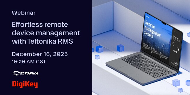image of Effortless remote device management with Teltonika RMS webinar