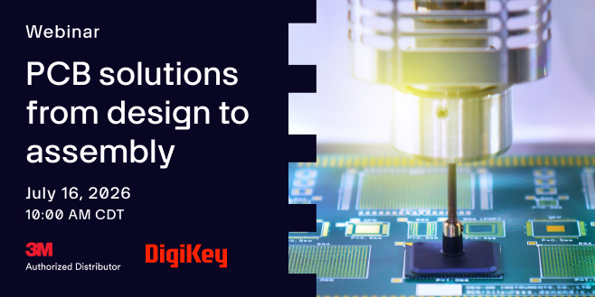 image of PCB solutions from design to assembly webinar