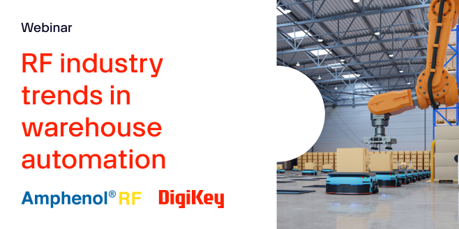image of RF industry trends in warehouse automation