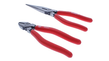 image of PLIER LONGNOSE/CUTTER 6.3" 2PC