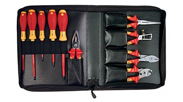 image of PLIER/SCRWDRVR INSUL 10PC W/CASE