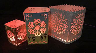 image of Bluefruit Luminary Lanterns with Capacitive Touch