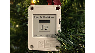 image of M5Paper Christmas Countdown