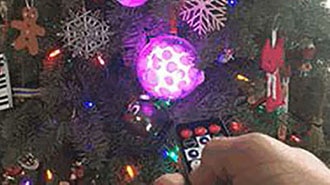 image of Remote Control Tree Ornament with Circuit Playground Express