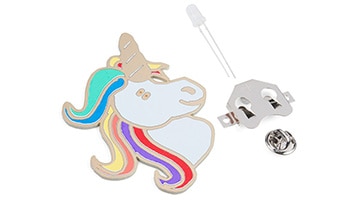 image of UNIGEEK - UNICORN SOLDERING BADGE