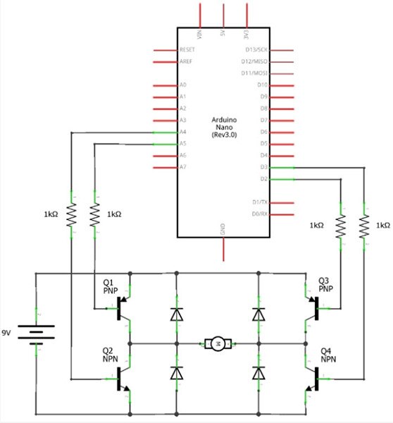 H-Bridges: An Introductory Application of Transistors