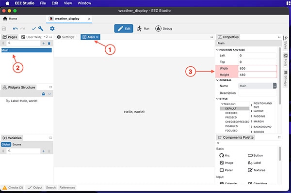 How To Get Started with Embedded UI-Design in EEZ Studio