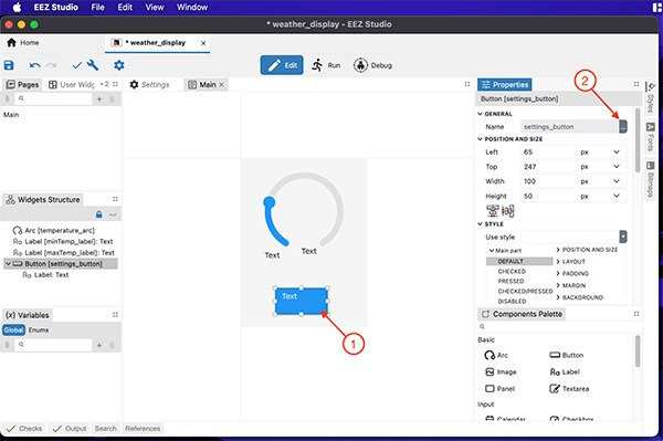 How To Get Started with Embedded UI-Design in EEZ Studio