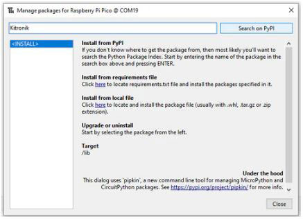 Image of How to Manage Packages for Pico in Thonny