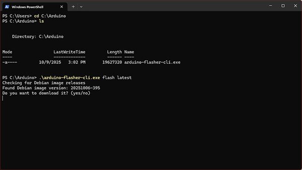 Image of How to Reflash the Operating System to Your Arduino UNO Q