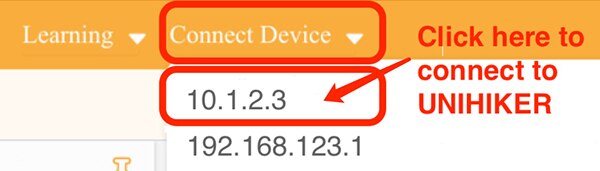 image of remotely connect to UNIHIKER