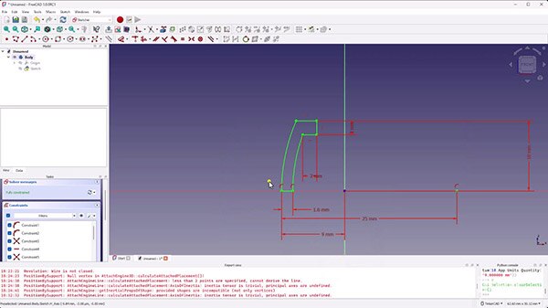 Intro to FreeCAD Part 6: Revolutions Pipes and Lofts