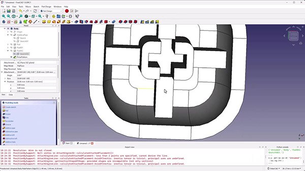 Intro to FreeCAD Part 6: Revolutions Pipes and Lofts
