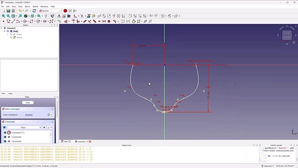 Intro to FreeCAD Part 7: Sweeps and Lofts with Guide Curves