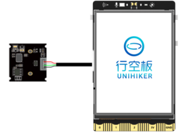image of connect camera to the usB port of UNIHIKER