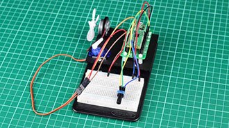 Image of Pico Inventor's Kit Experiment 5 - Control a Servo with a Potentiometer