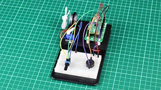 Image of Pico Inventor's Kit Experiment 6 - Setting the Tone with a Piezo Buzzer