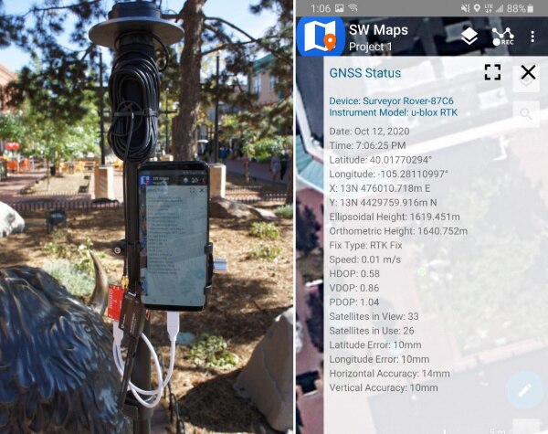Setting up a Rover Base RTK System