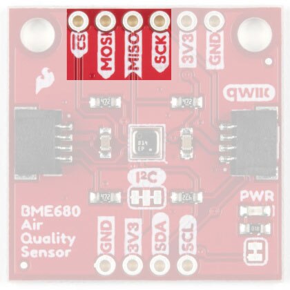 Image of SparkFun Environmental Sensor Breakout - BME68x (Qwiic) Hookup Guide