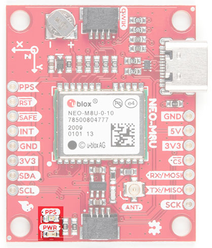 Image of SparkFun GPS Dead Reckoning NEO-M8U Hookup Guide