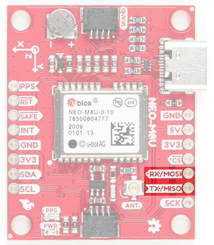 Image of SparkFun GPS Dead Reckoning NEO-M8U Hookup Guide