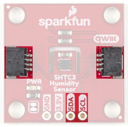 Image of SparkFun Humidity Sensor Breakout - SHTC3 (Qwiic) Hookup Guide
