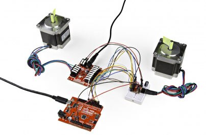 Image of SparkFun ProDriver and Mini Stepper Motor Driver Hookup Guide