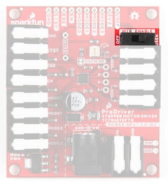 Image of SparkFun ProDriver and Mini Stepper Motor Driver Hookup Guide