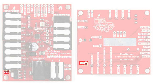 Image of SparkFun ProDriver and Mini Stepper Motor Driver Hookup Guide