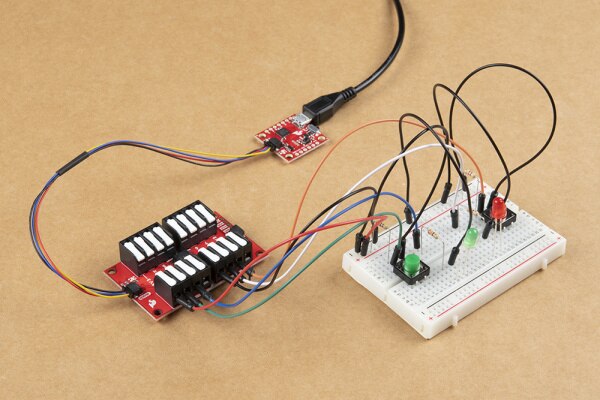 SparkFun Qwiic GPIO Hookup Guide